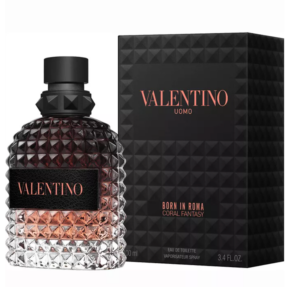 VALENTINO UOMO BORN IN ROMA CORAL FANTASY 3.4 EDT (M)