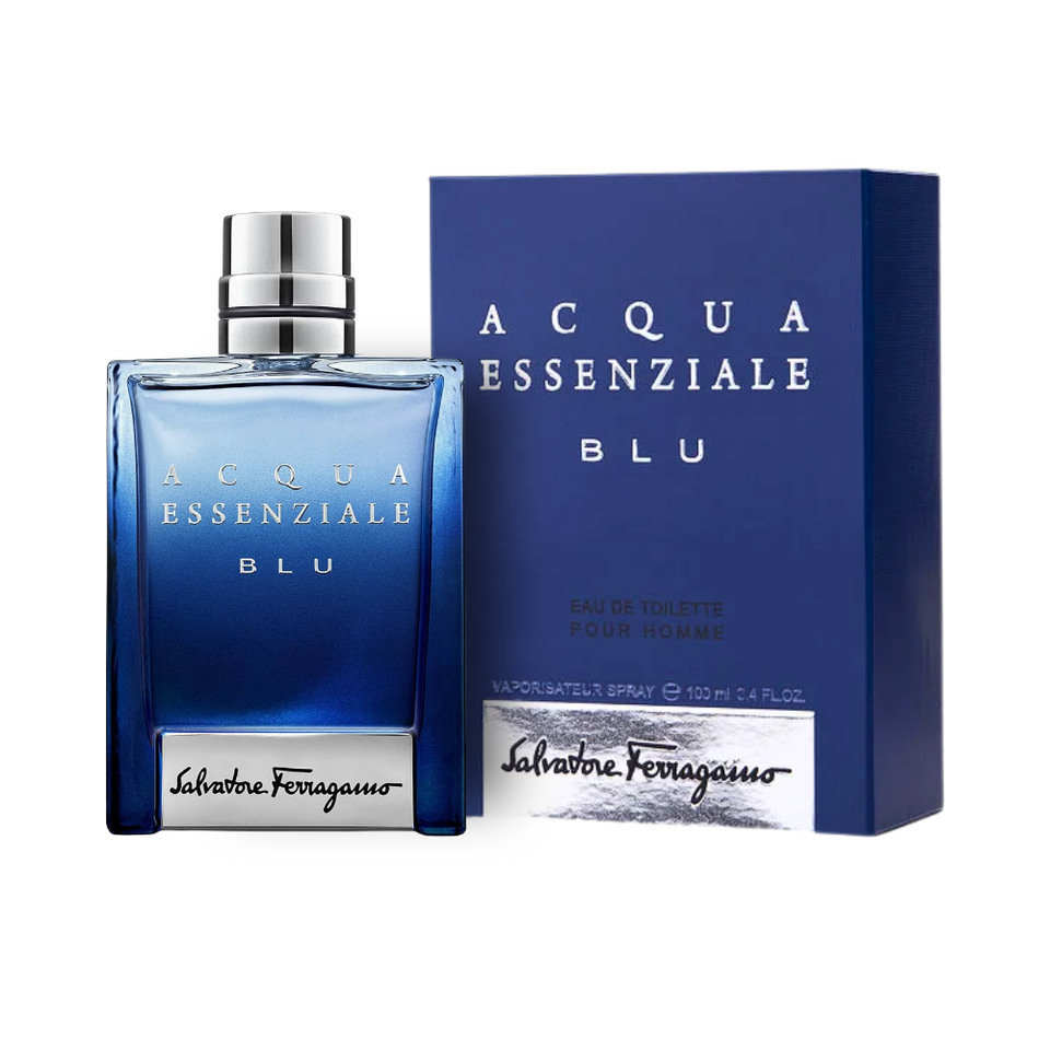 SALVATORE FERRAGAMO ACQUA ESSENZIALE BLU 3.4 EDT (M)