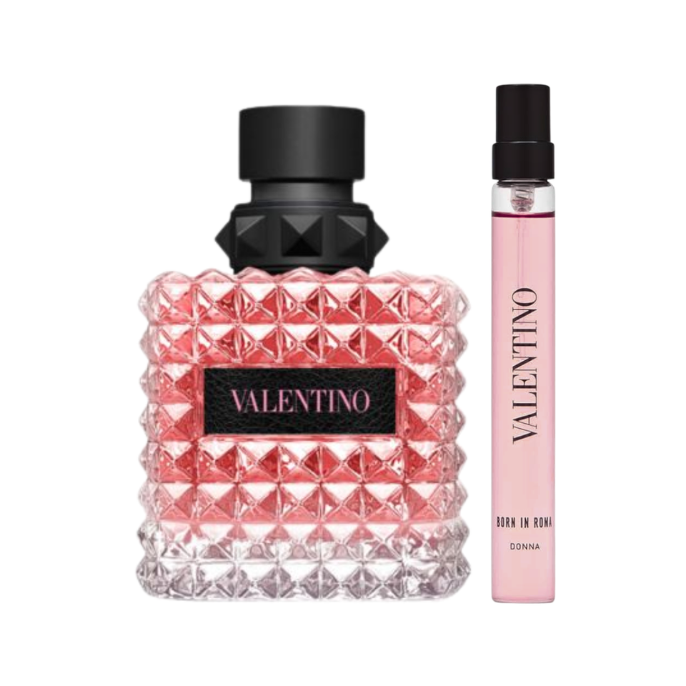 VALENTINO 2PC DONNA BORN IN ROMA 3.4 EDP+0.33 EDP SPRAY (W)