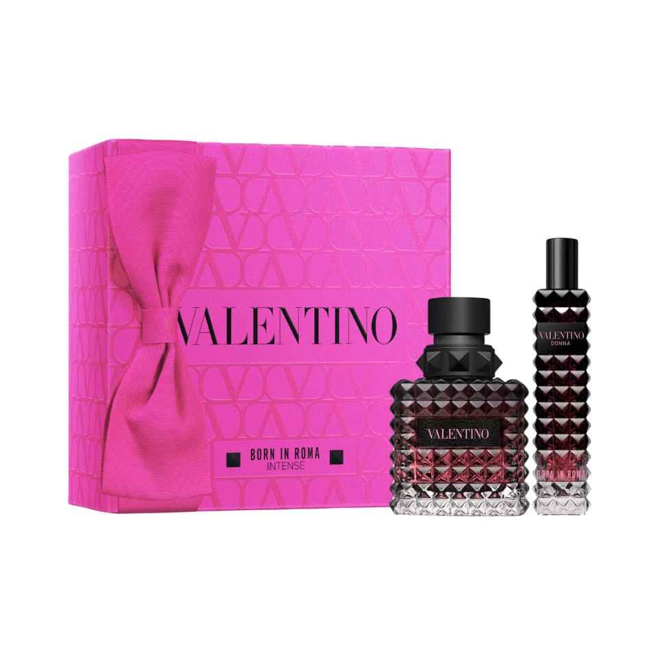 VALENTINO 2PC DONNA BORN IN ROMA INTENSE 1.7 EDP+0.50 EDP SPRAY (W)