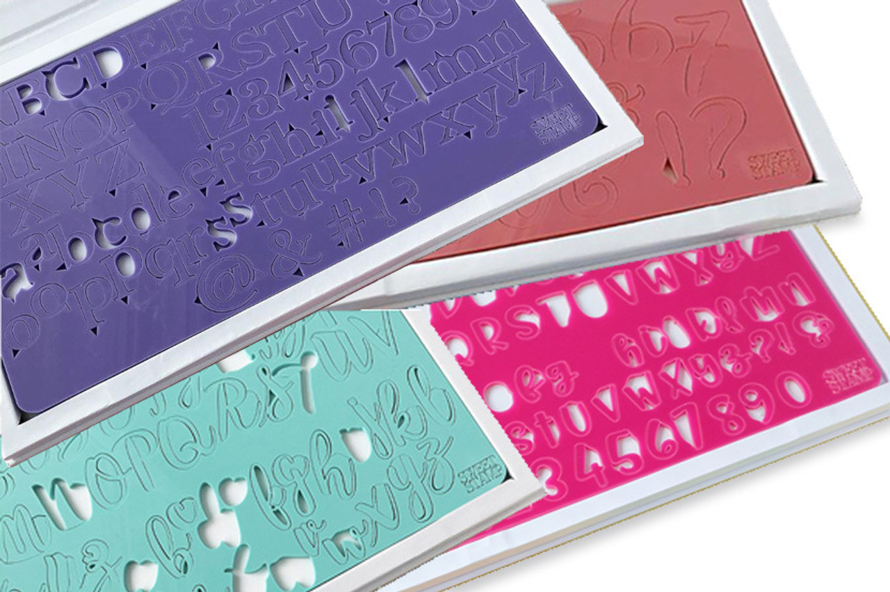 Sweet Stamp Lettering & Number Embossers Sweet Stamp Lettering & Number Embossers