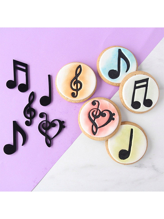 Sweet Stamp Music Notes Elements Embossing Set