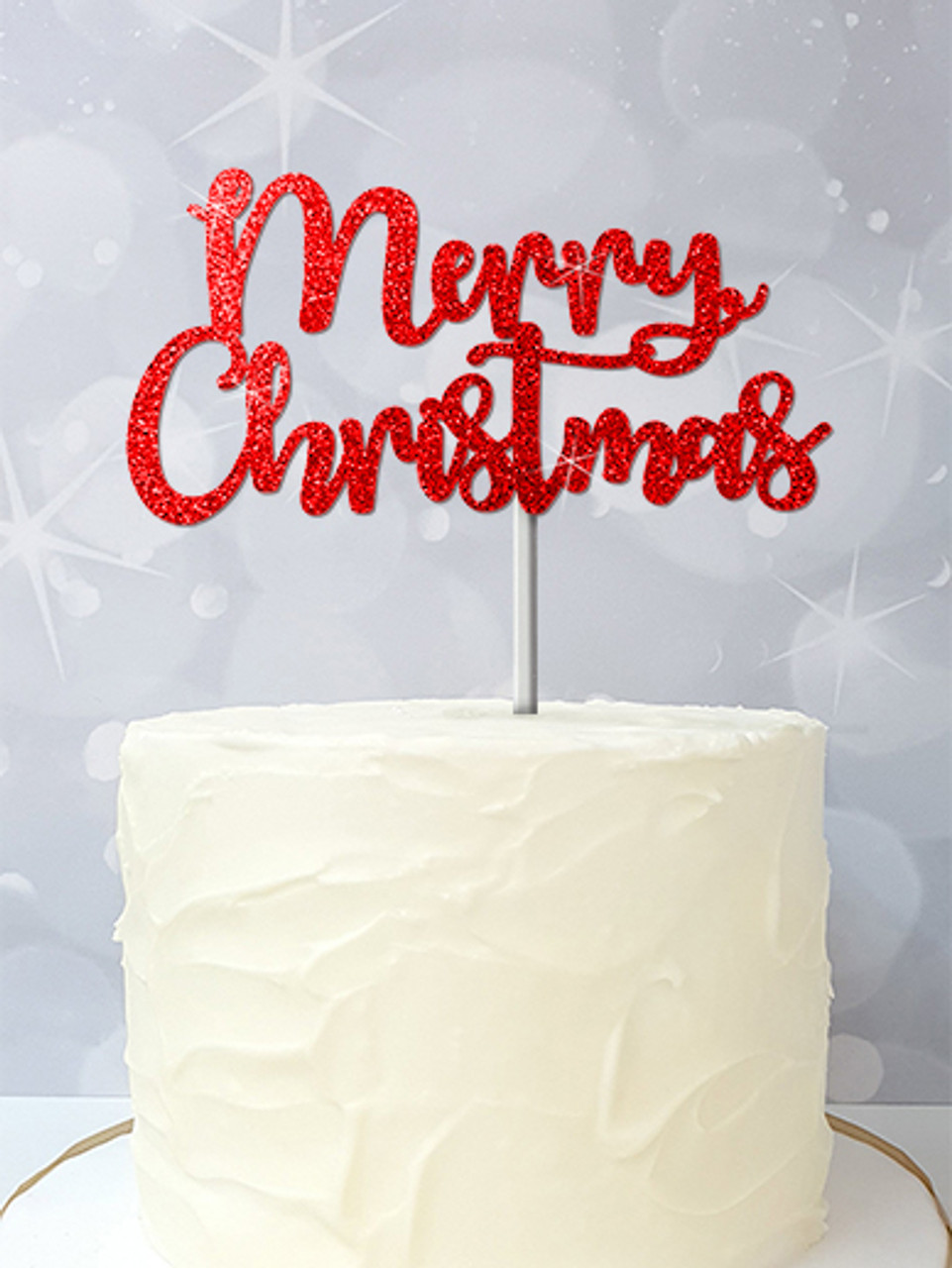 Christmas Cake. Merry Christmas Greeting Card with Text Stock Illustration  - Illustration of blue, leaf: 101245254