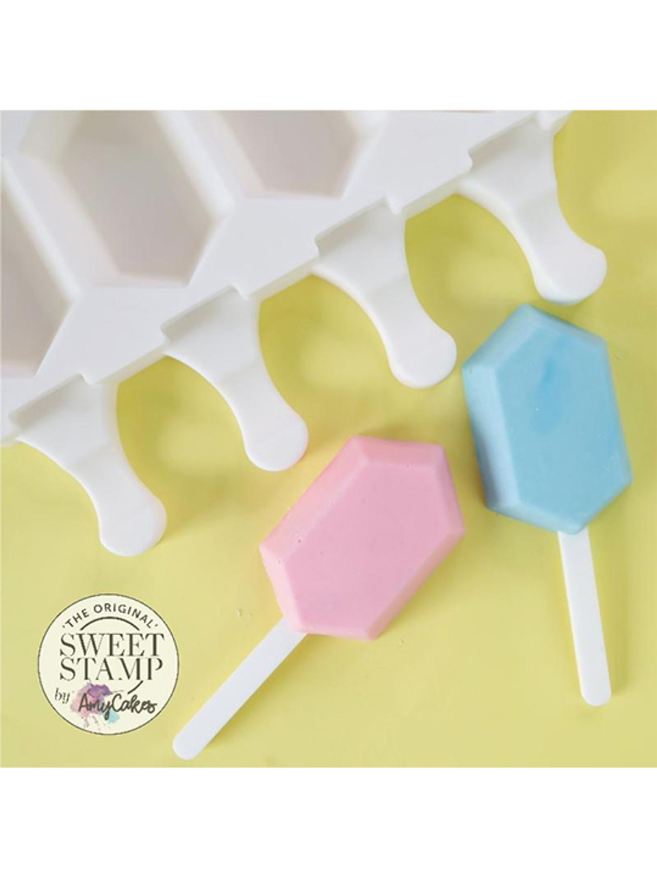 Amazon.com: Sweet Stamp by AmyCakes Plastic Elegant Uppercase and Lowercase  Letters for Embossing Cakes