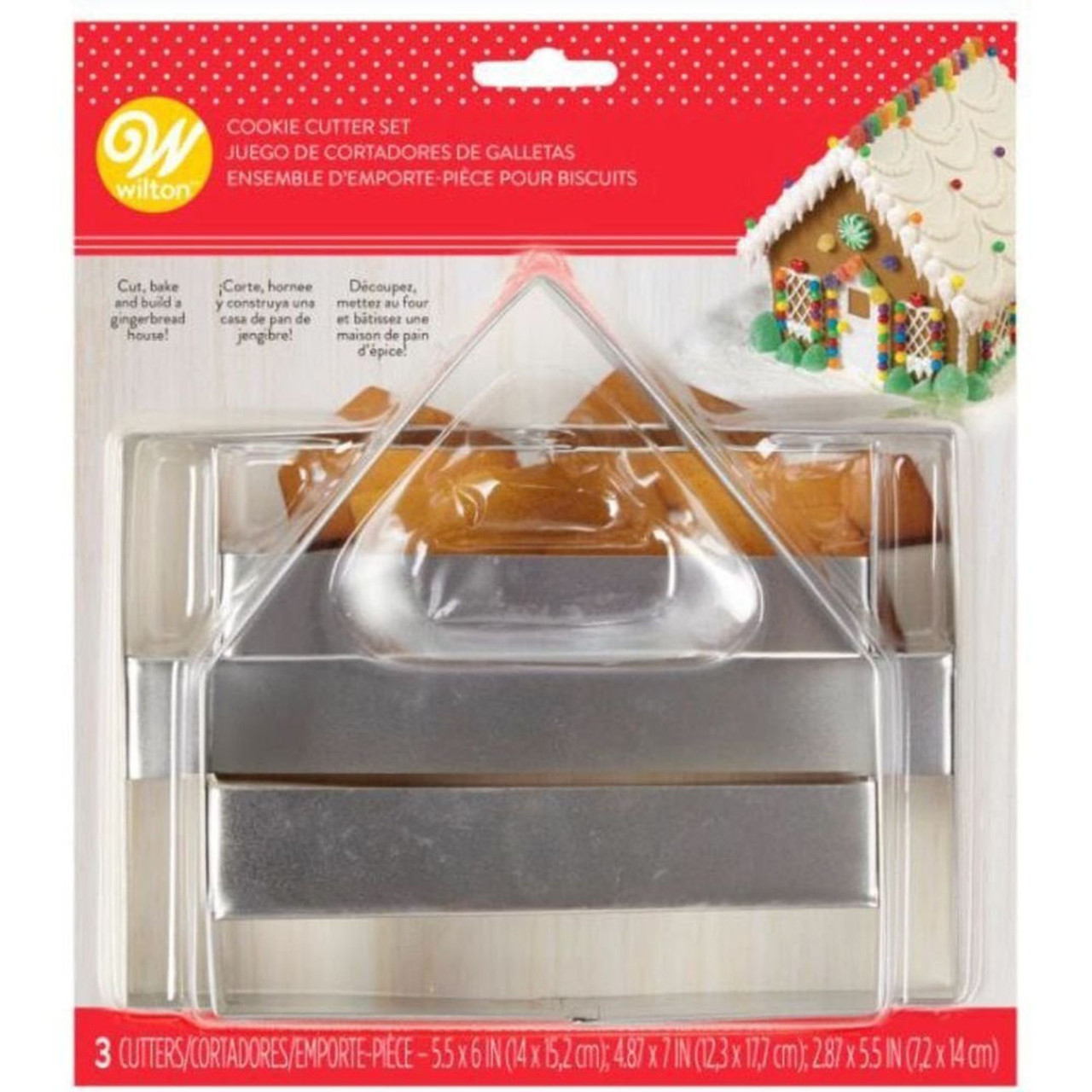 Gingerbread House Silicone Baking Molds Set - Evil Cake Genius