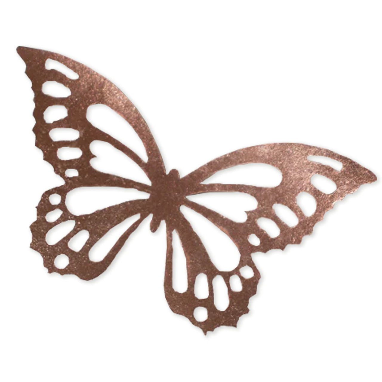 Crystal Candy Metallic Gold Edible Butterflies - Pack of 22 Wafer Paper Cake  Decorations 