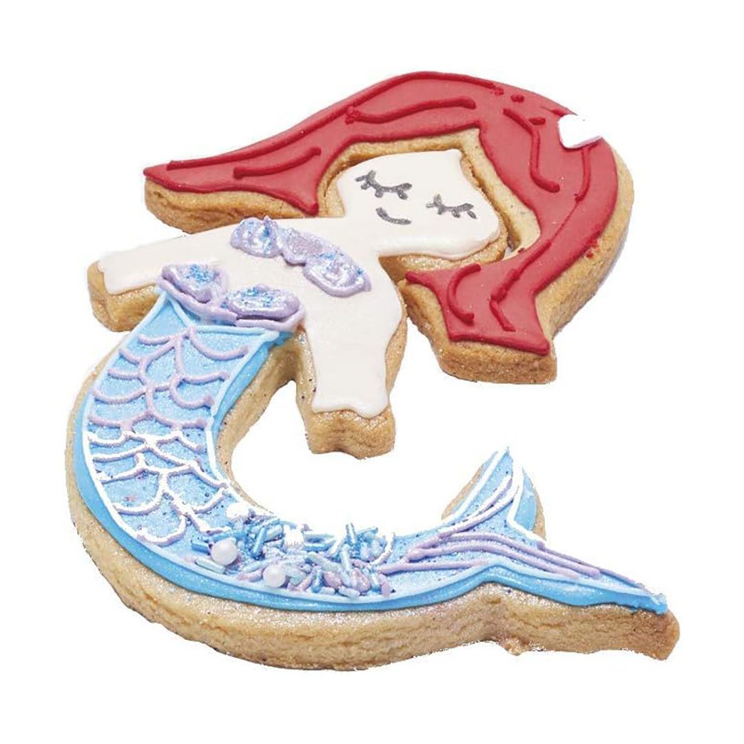 LAWMAN 5-Piece Ocean Creature Cookie Cutter Set | Dolphin, Shark, Whale, Sea Turtle, Stingray | Stainless Steel Baking Tools