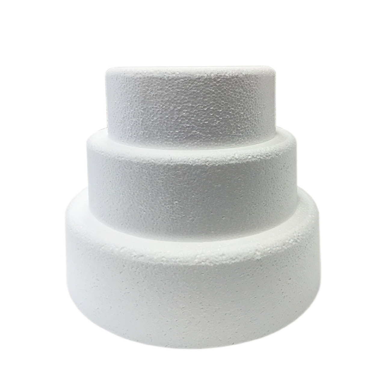 Hexagon Cake Dummy, Styrene - 6 Inch x 4 Inch High - Walmart.com