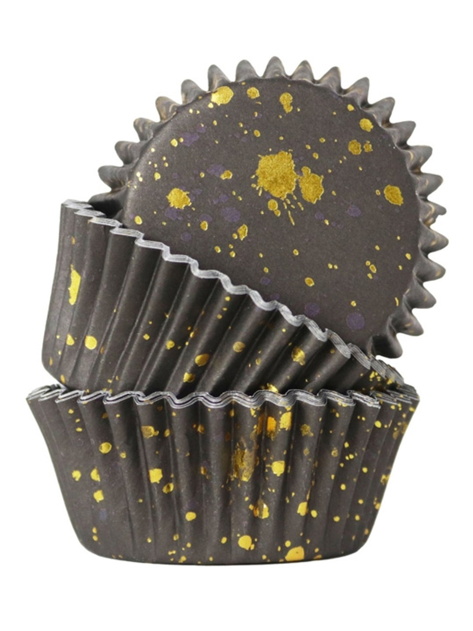Cupcake Liners Gold Foil - Evil Cake Genius