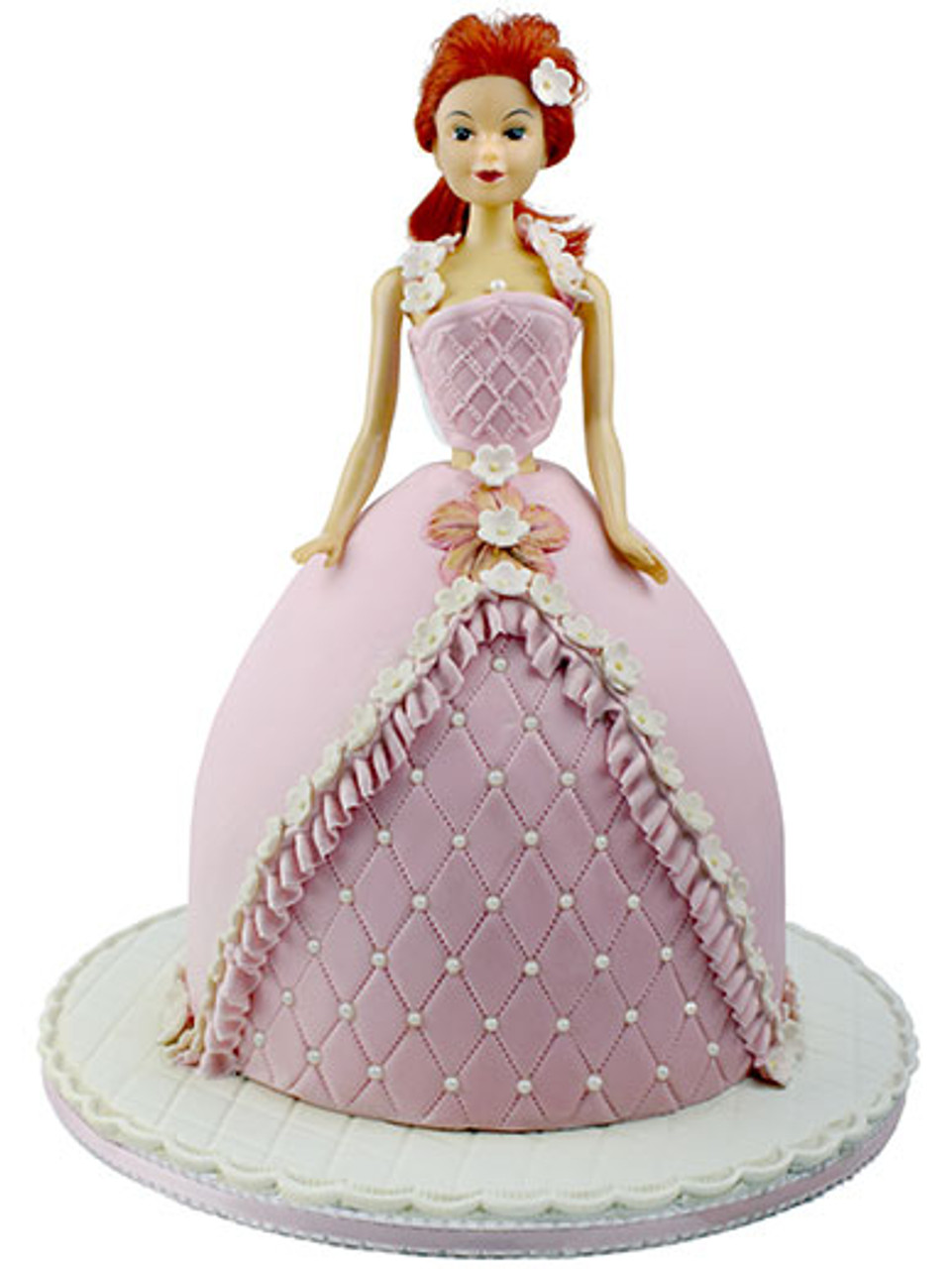 Learn How to Make and Decorate a Doll Birthday Cake - YouTube