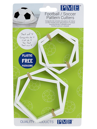 PME Football Soccer Pattern Cutters