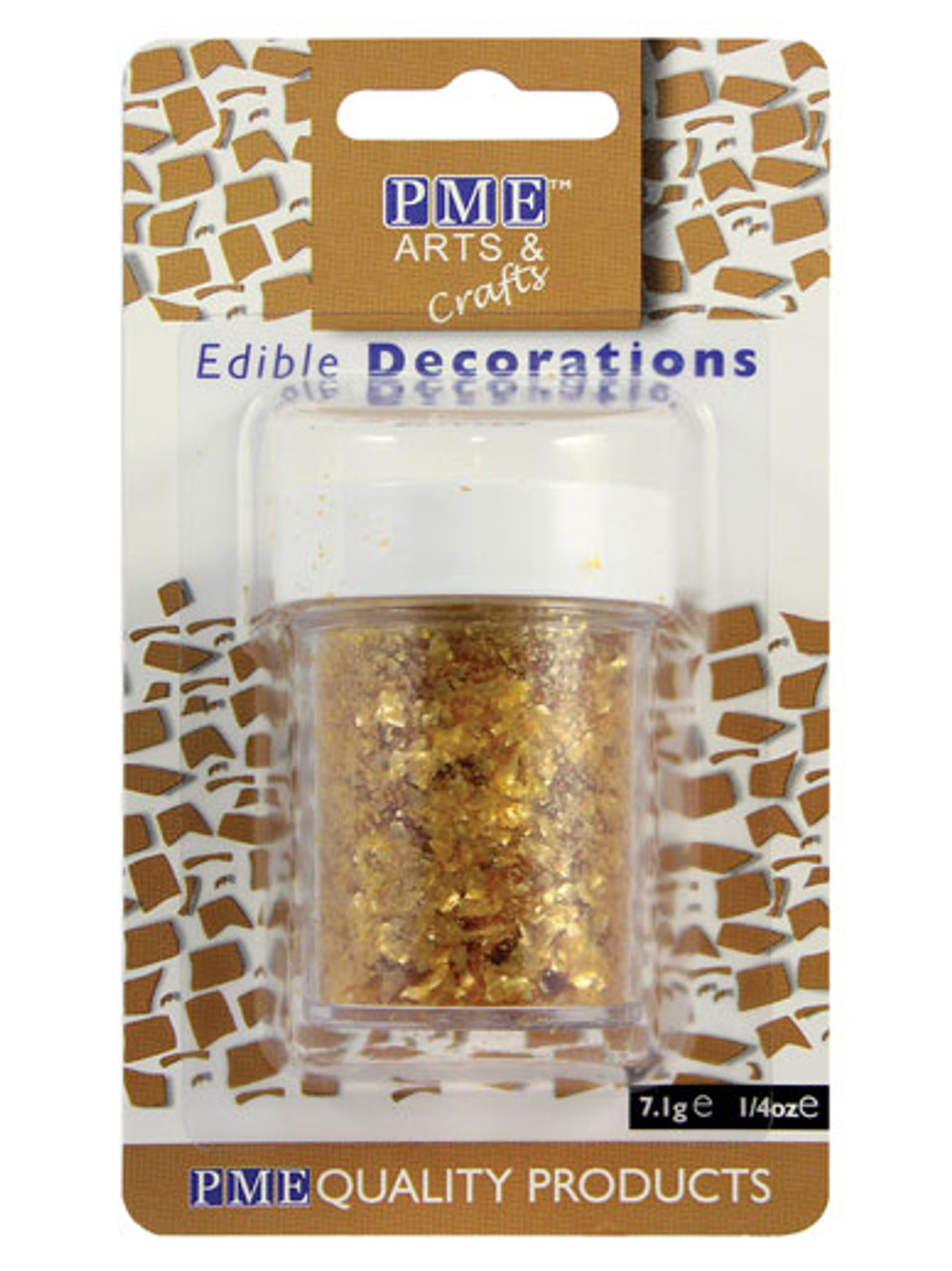 PME Silver Edible Glitter Flakes