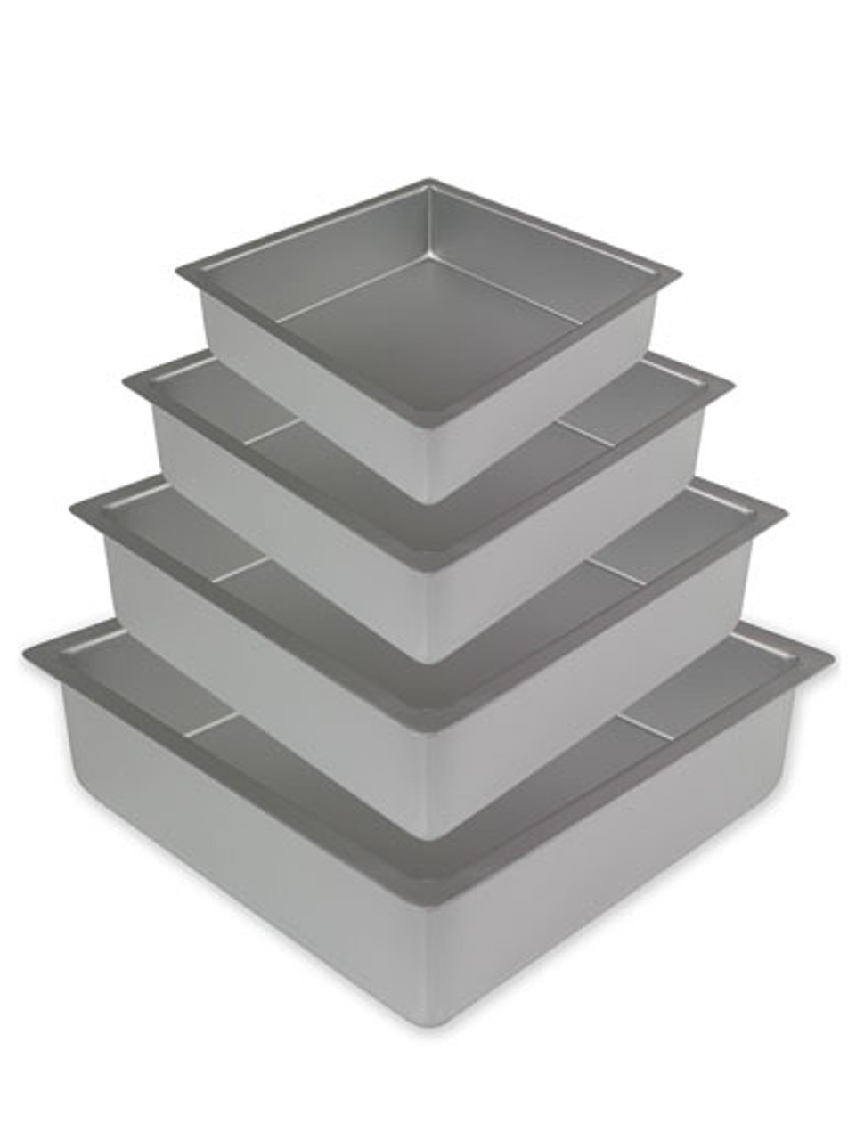 6 Inch Square Standard Depth Cake Tin | Sugar & Ice