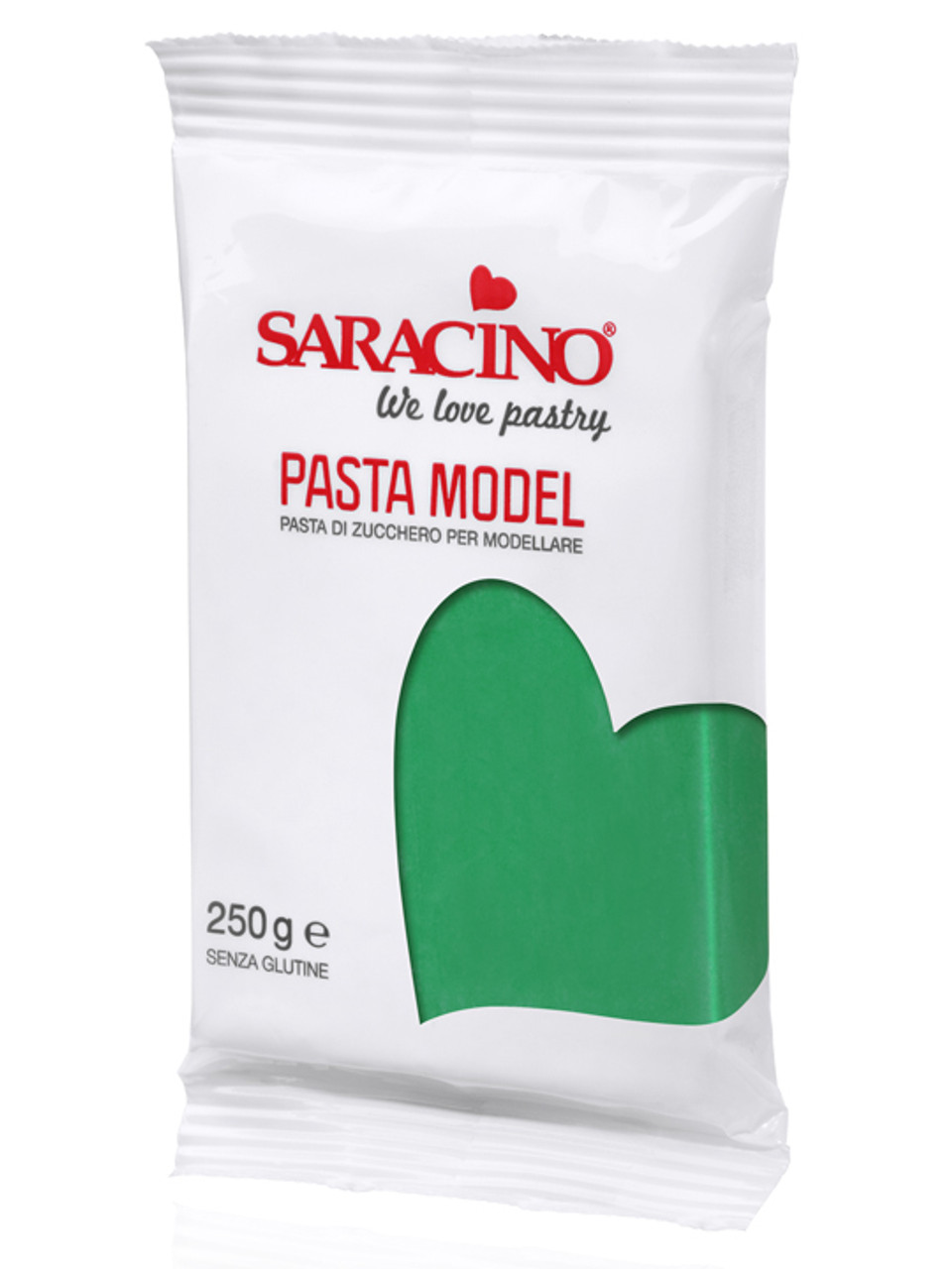 ◈Pasta para modelar marrón 250 g - Sin gluten - Saracino