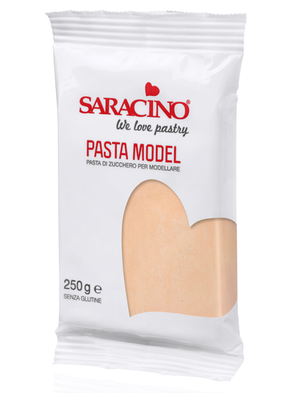 Pasta para modelar blanca 250 g - Sin gluten ✓ Saracino