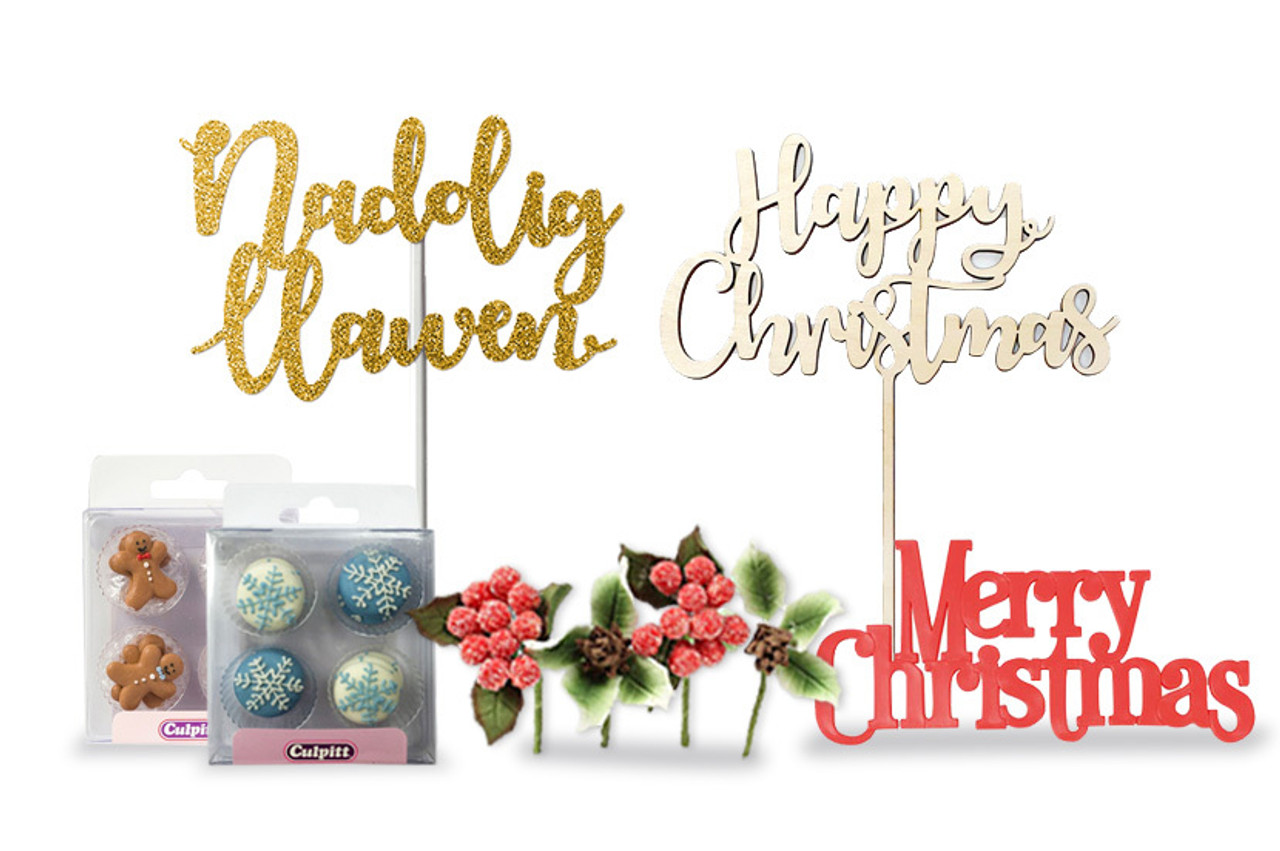 Christmas Cake Toppers Christmas Cake Toppers