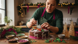 Festive Edible Decorations Guide for Christmas Cakes