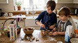 Easy baking activities with Easter eggs for kids
