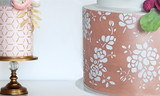 Stencilling on cakes 