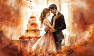 Autumn Wedding Cakes 