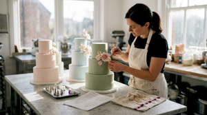 Gorgeous pastel wedding cake colour combinations
