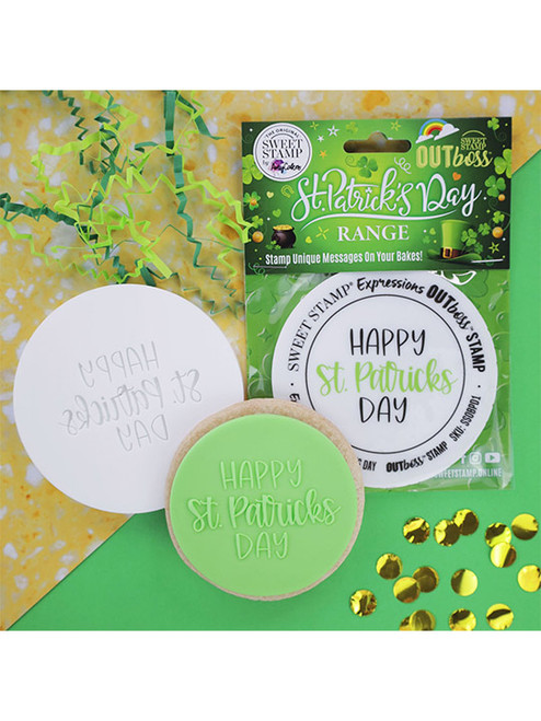 Sweet Stamp - OUTboss St Patricks Day - Happy St Patricks Day