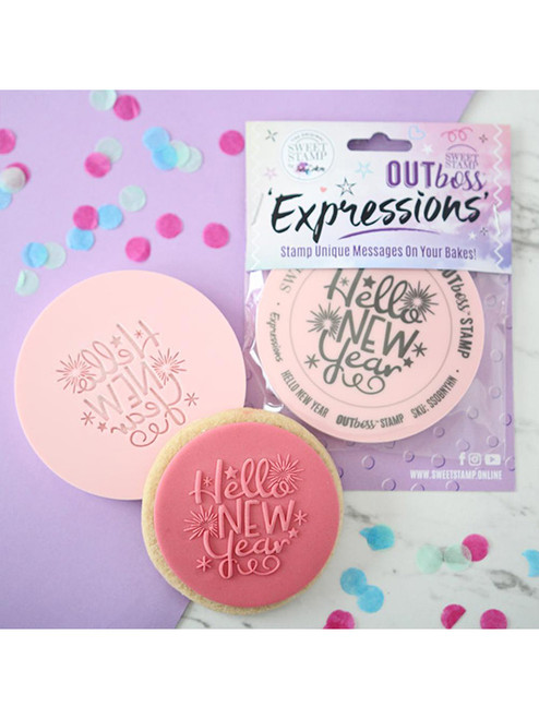 Sweet Stamp - OUTboss Expressions - Hello New Year