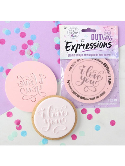 Sweet Stamp - OUTboss Expressions - I Love You