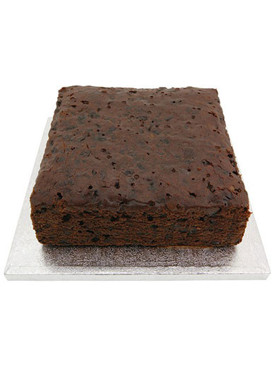 6 inch square fruit cake