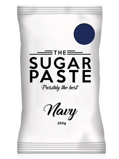 packet of The Sugar Paste - NAVY 250g