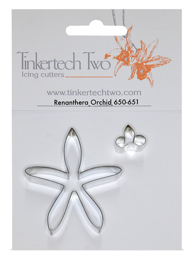 Tinkertech Metal Cutter - Renanthera Orchid -  Set of 2 (650-51)