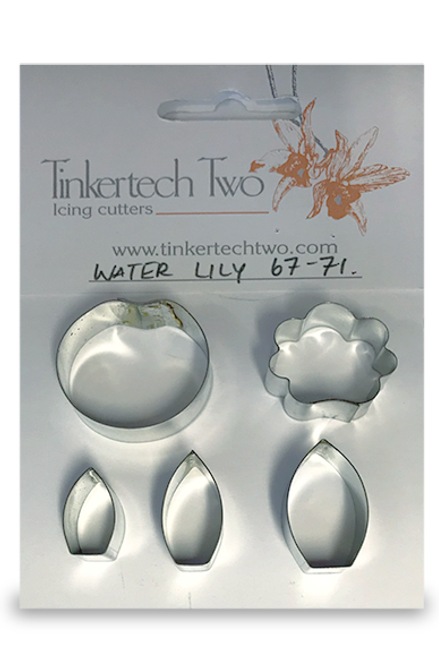 Tinkertech Metal Cutter - Water Lily 67-71