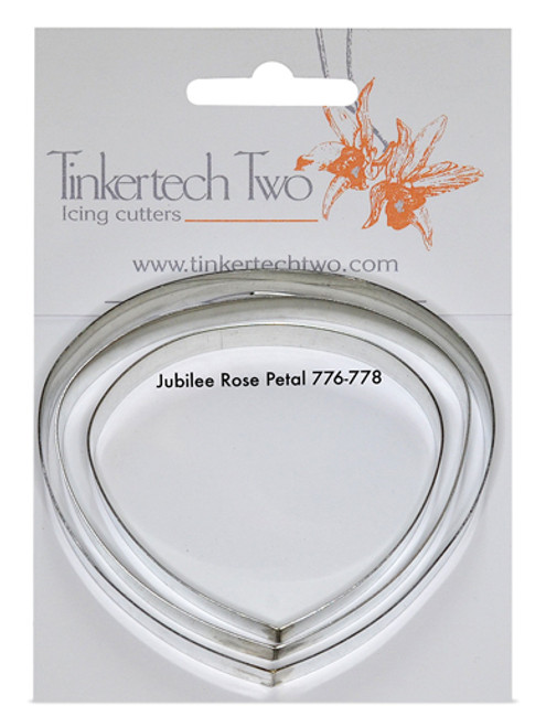 Tinkertech Metal Cutter - Jubilee Rose -  Set of 3 (776-78)