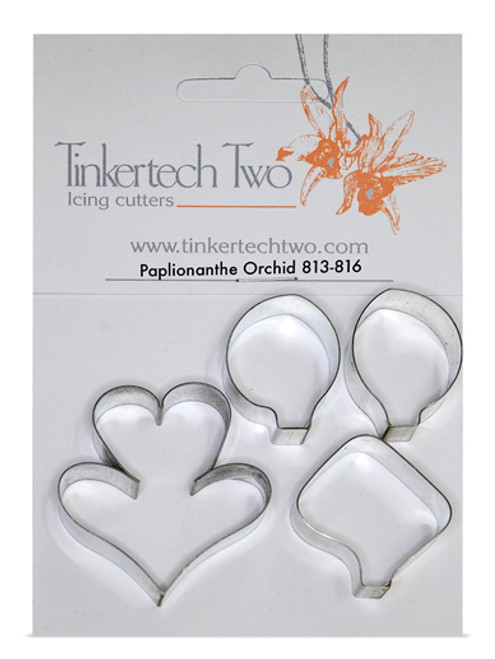 Tinkertech Metal Cutter - Papilionanthe Orchid -  Set of 4 (813-6)