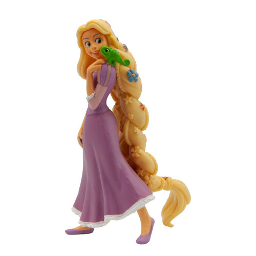 Disney cake topper of Rapunzel with Flowers from "Tangled"