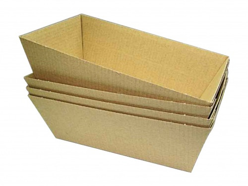 Kraft Loaf Tray - 1lb - Pack of 10