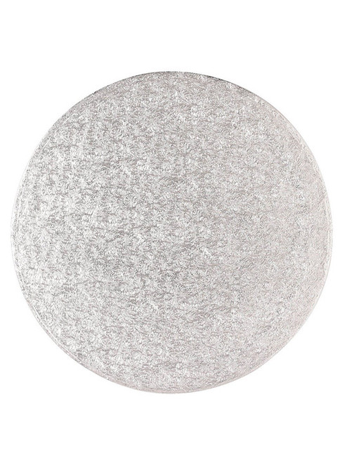 9 Inch Round Silver Eco Cake Board - 5mm Thick