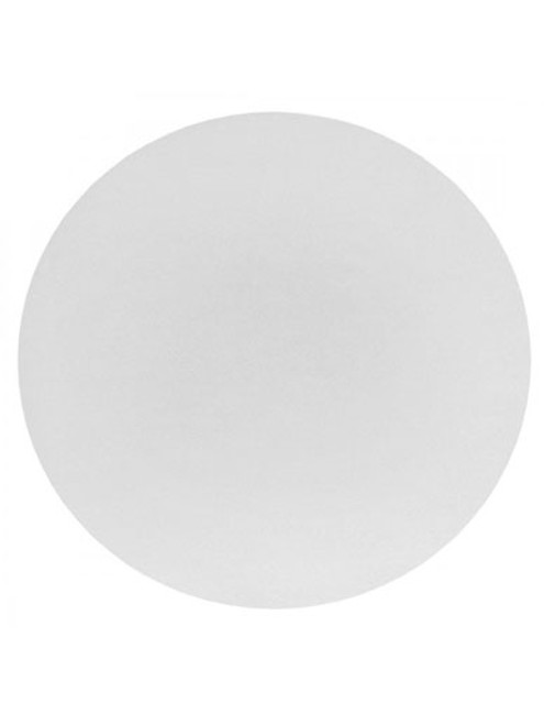 8" Round Masonite 4mm Cake Board - White