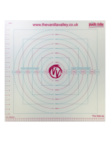 roll out icing sugarpaste mat