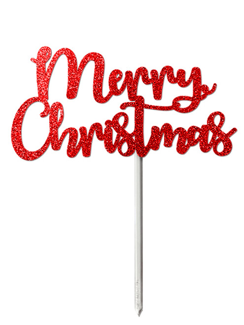 Merry Christmas Cake Topper | Custom Cake Toppers Australia | Avanti Print  and Design