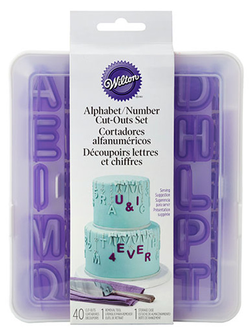 Wilton Alphabet / Number Cut-Outs Set