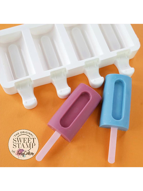 Sweet Stamp - Cake Popsicle Mould - Sprinkle Filled Mini Sweet Stamp - Cake Popsicle Mould - Sprinkle Filled Mini