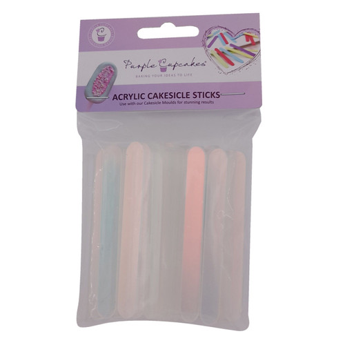 Iridescent Acrylic Cakesicle sticks (50 pack) Iridescent Acrylic Cakesicle sticks (50 pack)