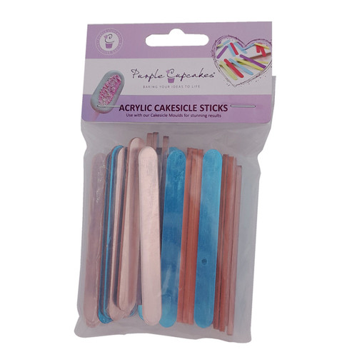 Metallic Rose Gold Acrylic Cakesicle sticks (pack of 50) Metallic Rose Gold Acrylic Cakesicle sticks (pack of 50)