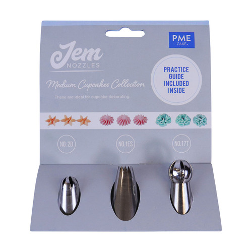 JEM Nozzle Set - Medium Cupcakes Collection