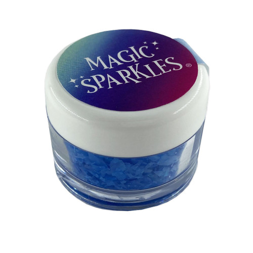 Magic Sparkles Edible Glitter with Natural Color, 3 Grams Garnet Red