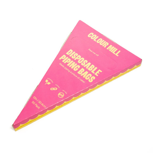 Colour Mill Disposable Piping Bags 12 inches x50 in packaging