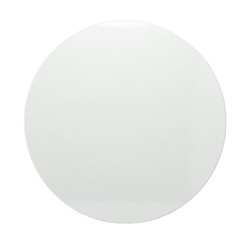 16" Round Masonite Board 4mm - Gloss White