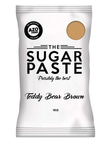 The Sugar Paste - TEDDY BROWN 1kg