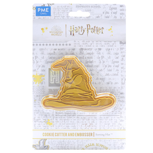 Harry Potter Sorting Hat Cookie Cutter & Embosser in packaging